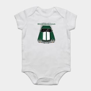 Chevrolet El Camino SS 1970 - forest green Baby Bodysuit